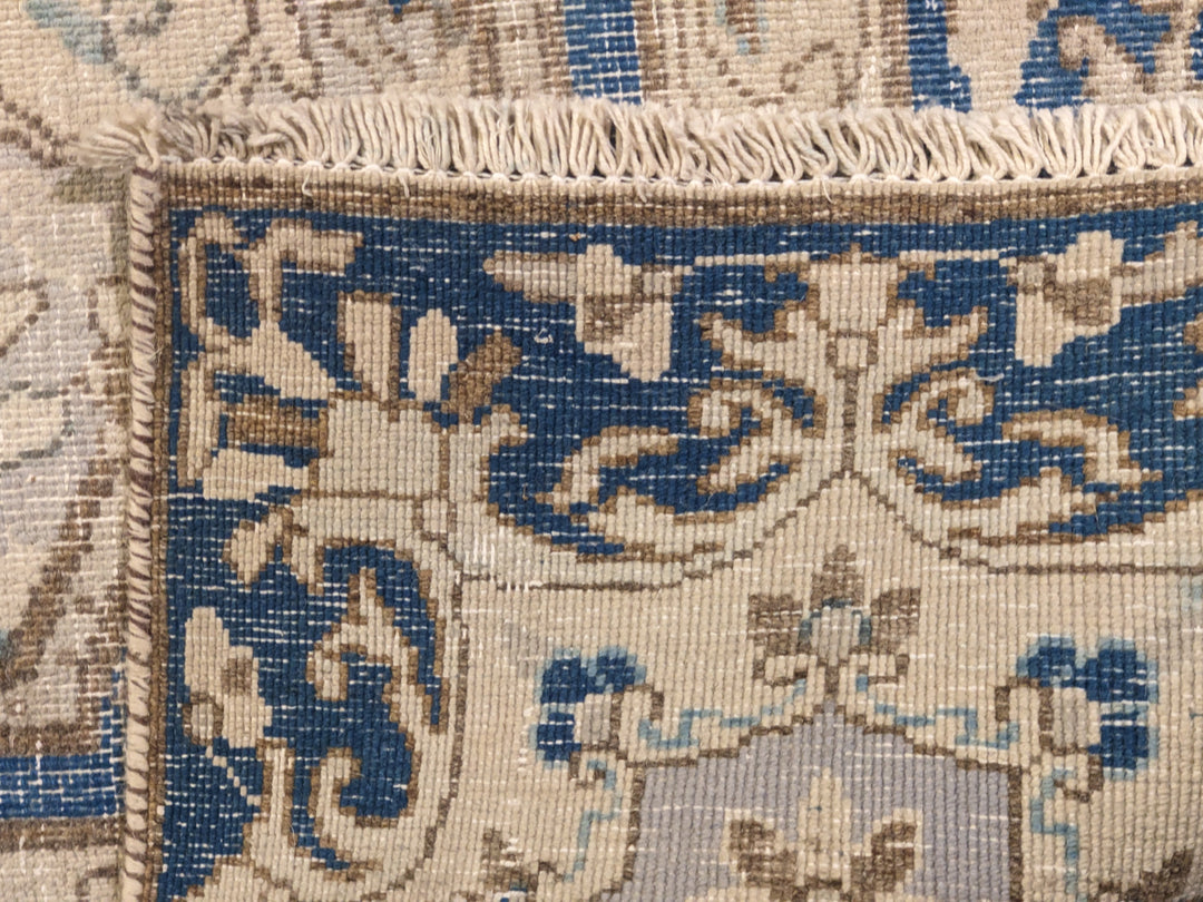 Kerman Persian Vintage Wash Rug - Size: 11.1 x 8.9