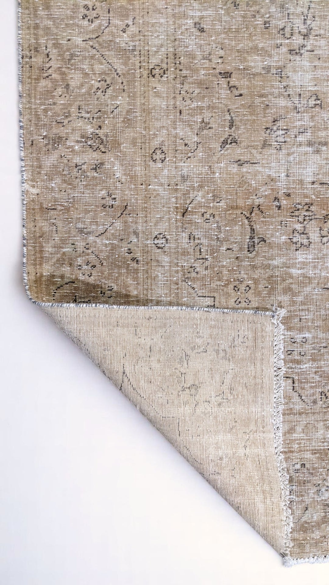 Tabriz Persian Vintage Wash Rug - Size: 9.9 x 6