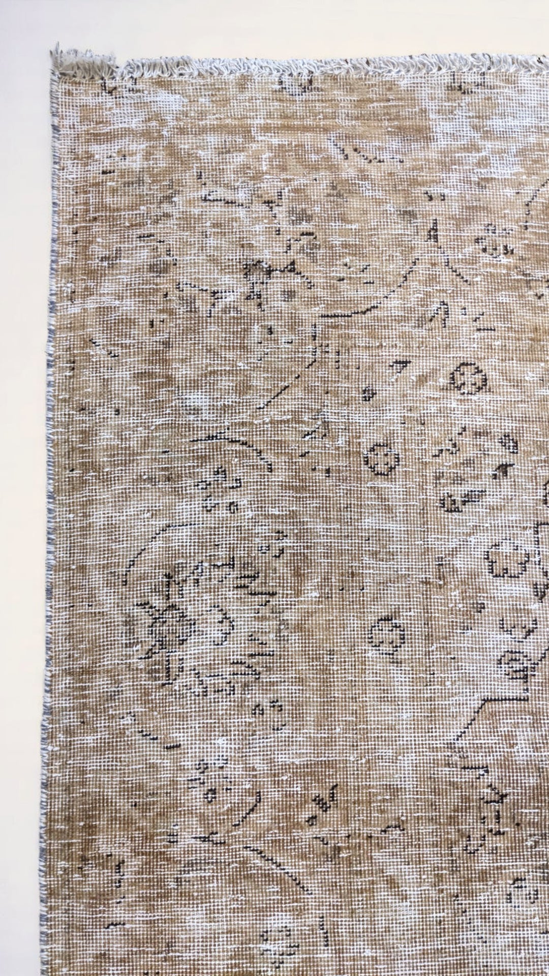 Tabriz Persian Vintage Wash Rug - Size: 9.9 x 6