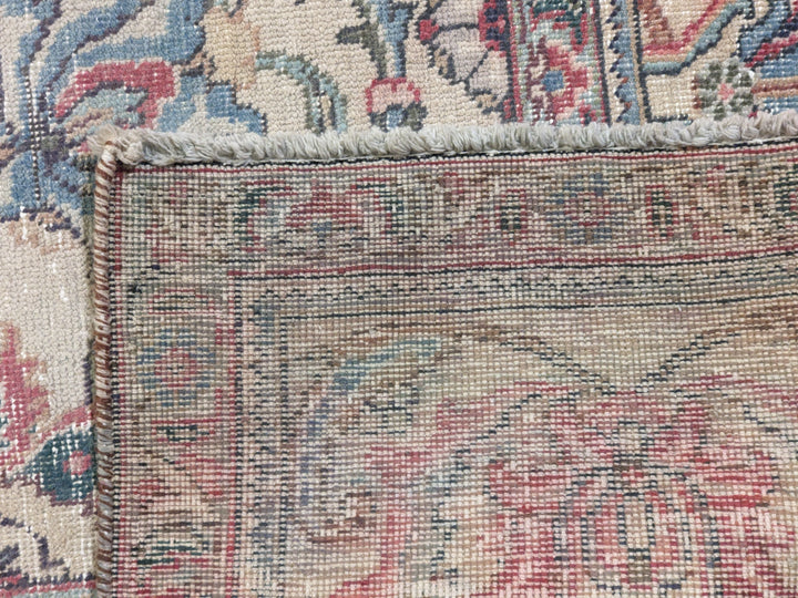 Kashan Persian Vintage Wash Rug - Size: 12.7 x 9.5