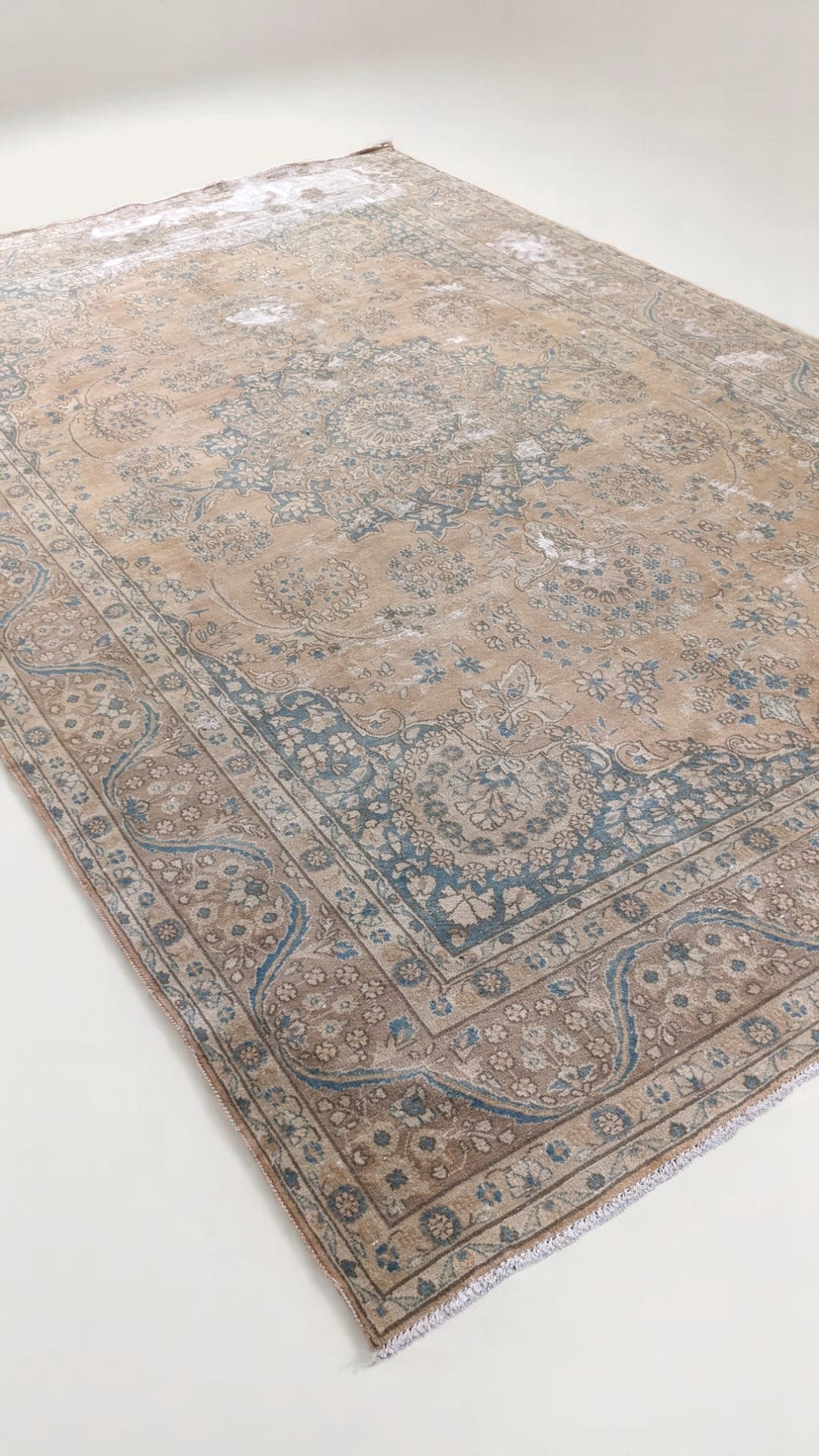 Tabriz Persian Vintage Wash Rug - Size: 12 x 8