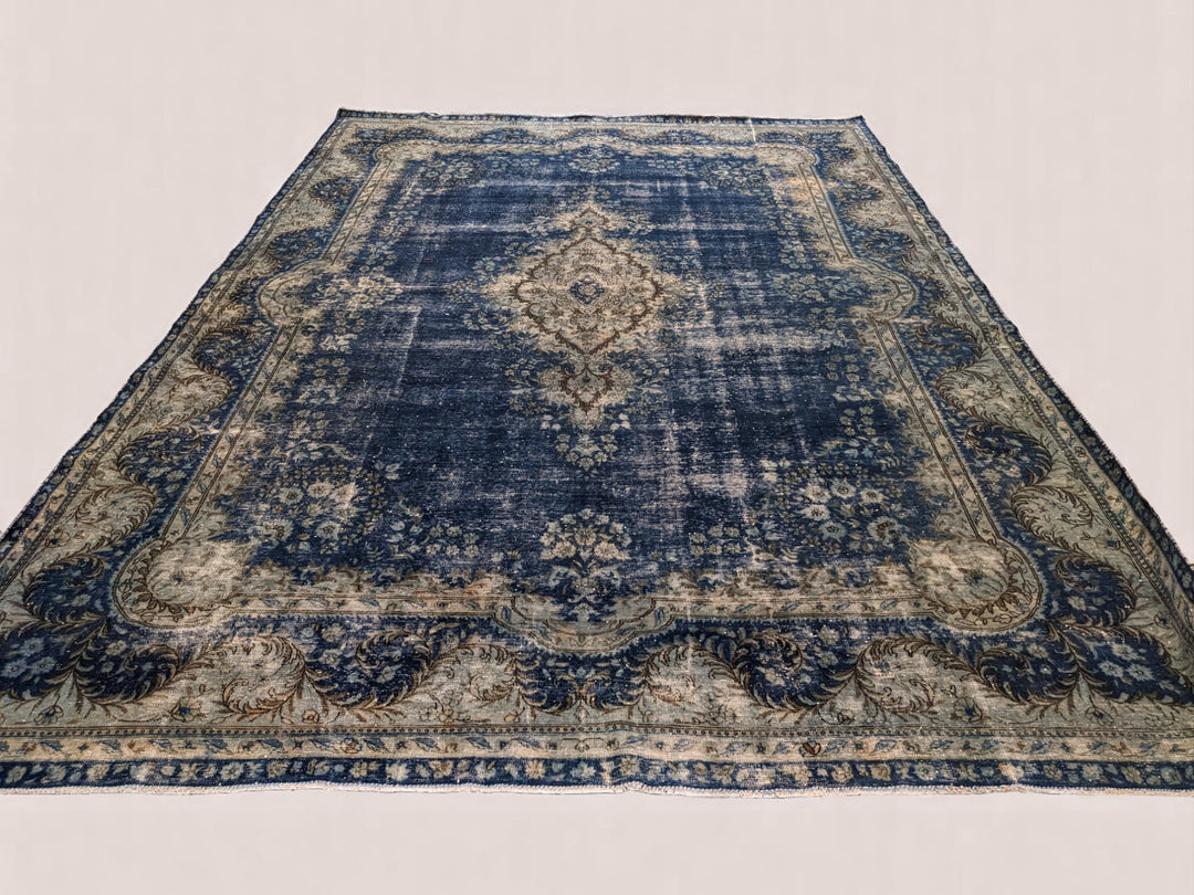 Tabriz Persian Vintage Wash Rug - Size: 14.2 x 9.8
