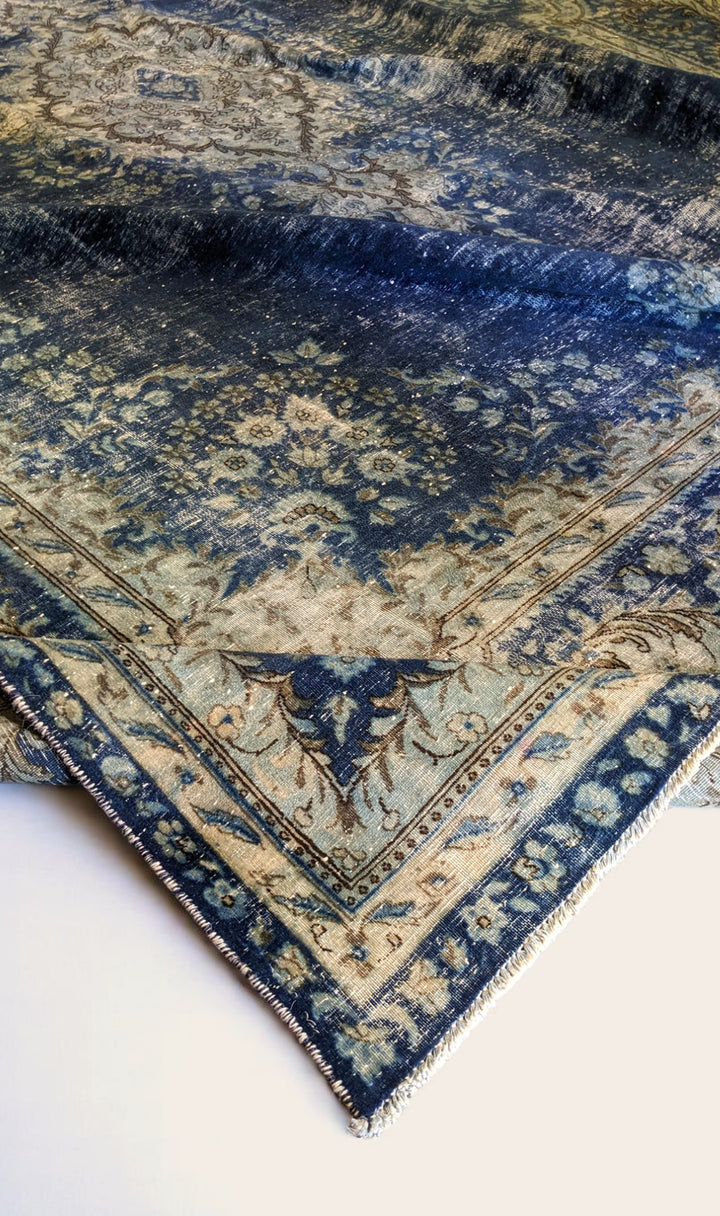 Tabriz Persian Vintage Wash Rug - Size: 14.2 x 9.8