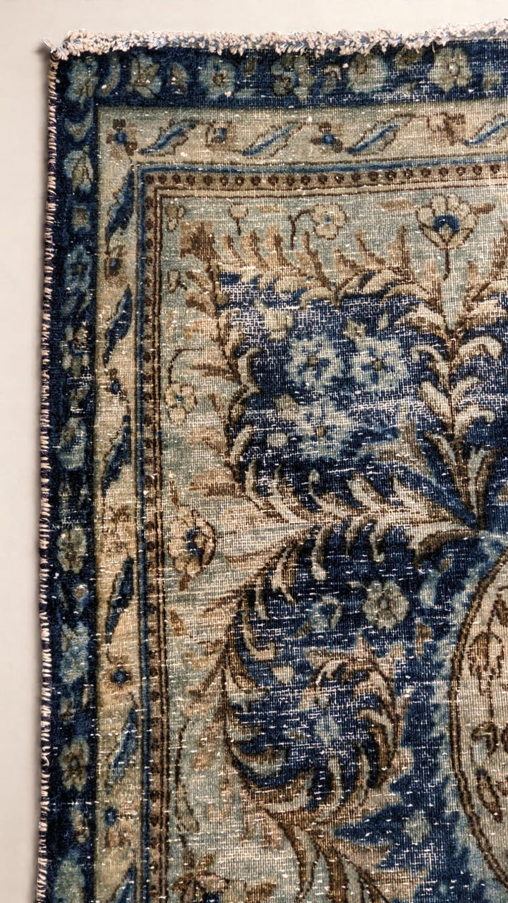 Tabriz Persian Vintage Wash Rug - Size: 14.2 x 9.8