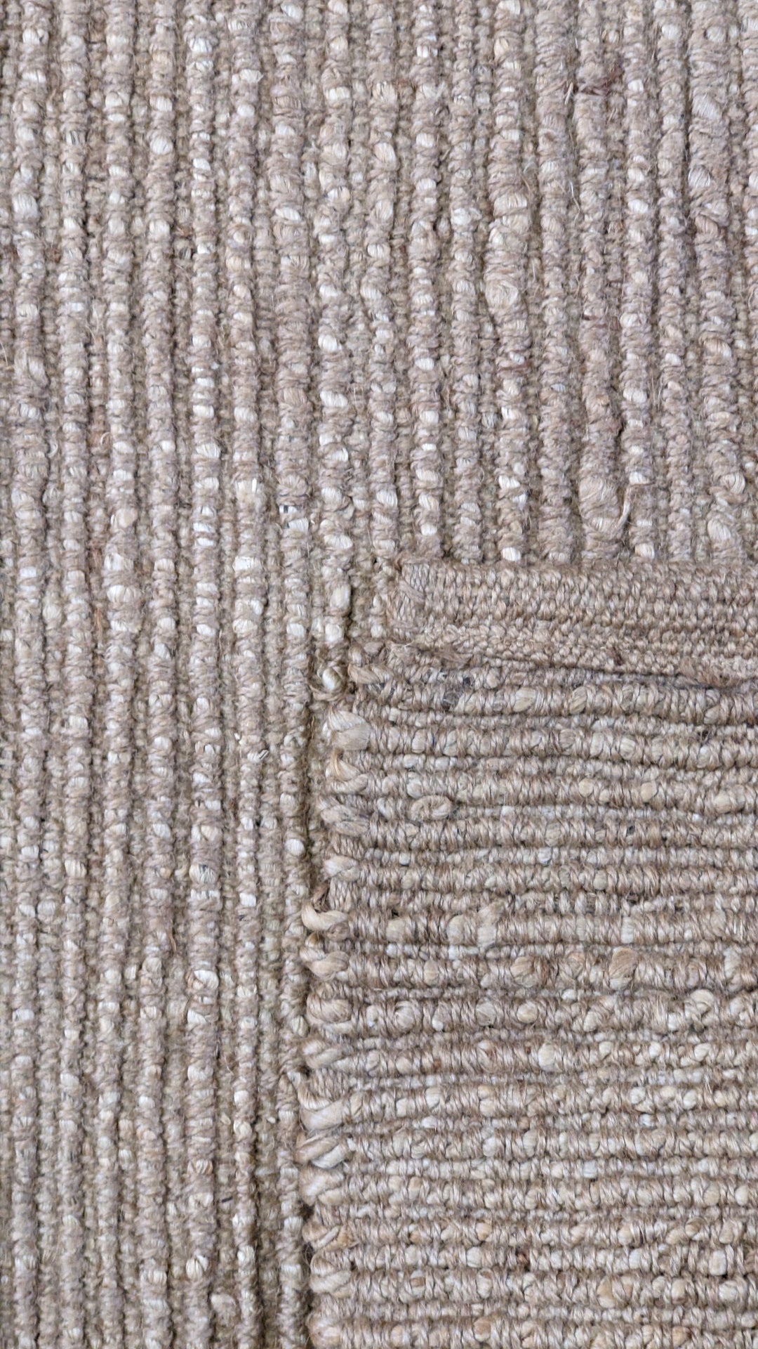 Braided Natural Jute Rug - Size: 6.6 x 4.8