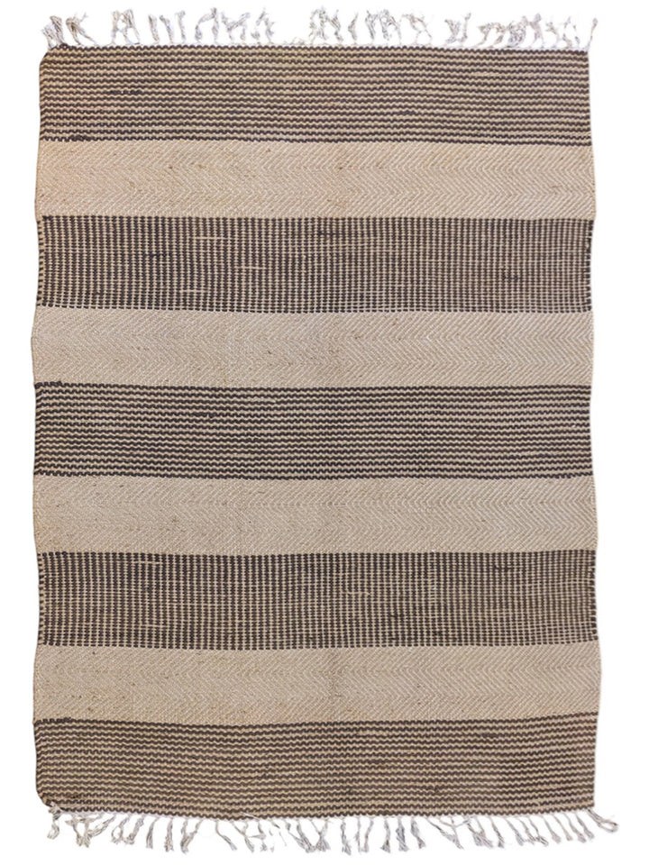 Flatweave Natural Jute Rug - Size: 6.10 x 4.4