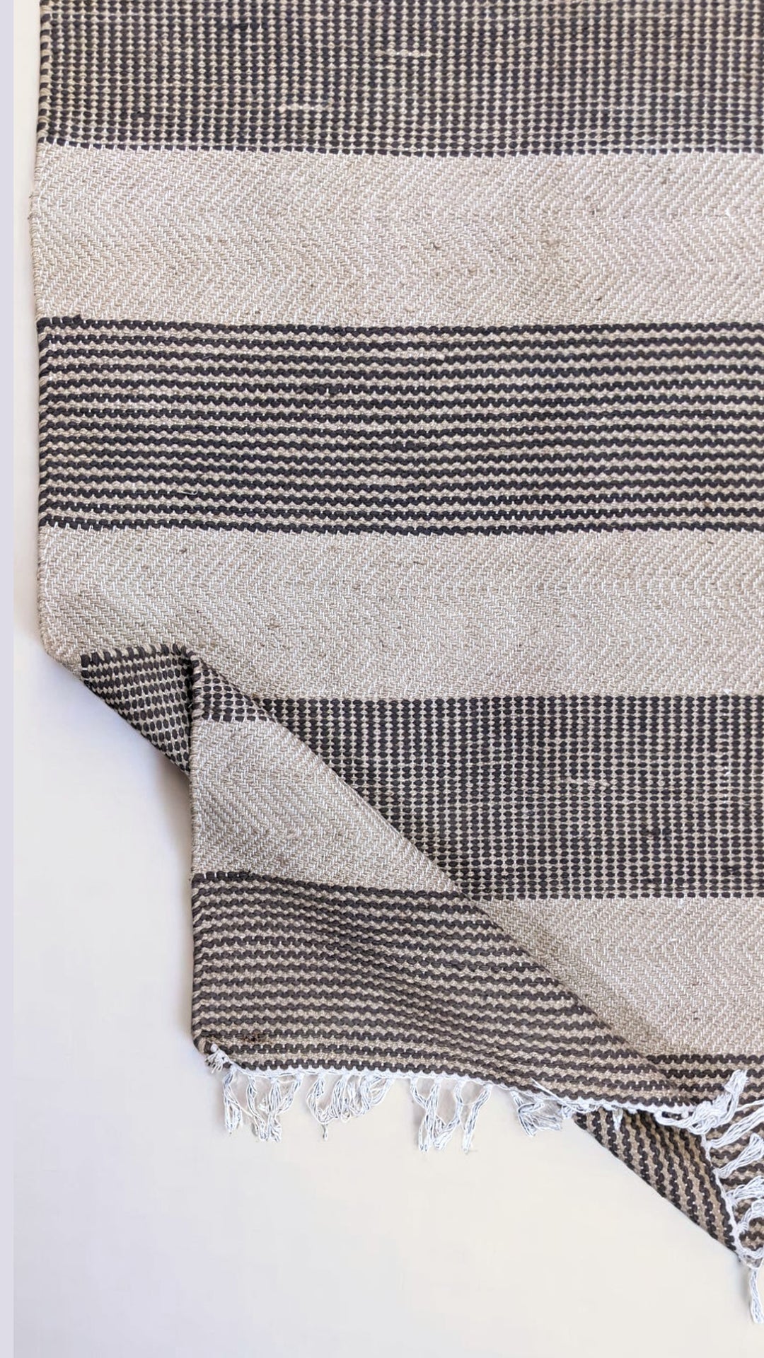 Flatweave Natural Jute Rug - Size: 6.10 x 4.4