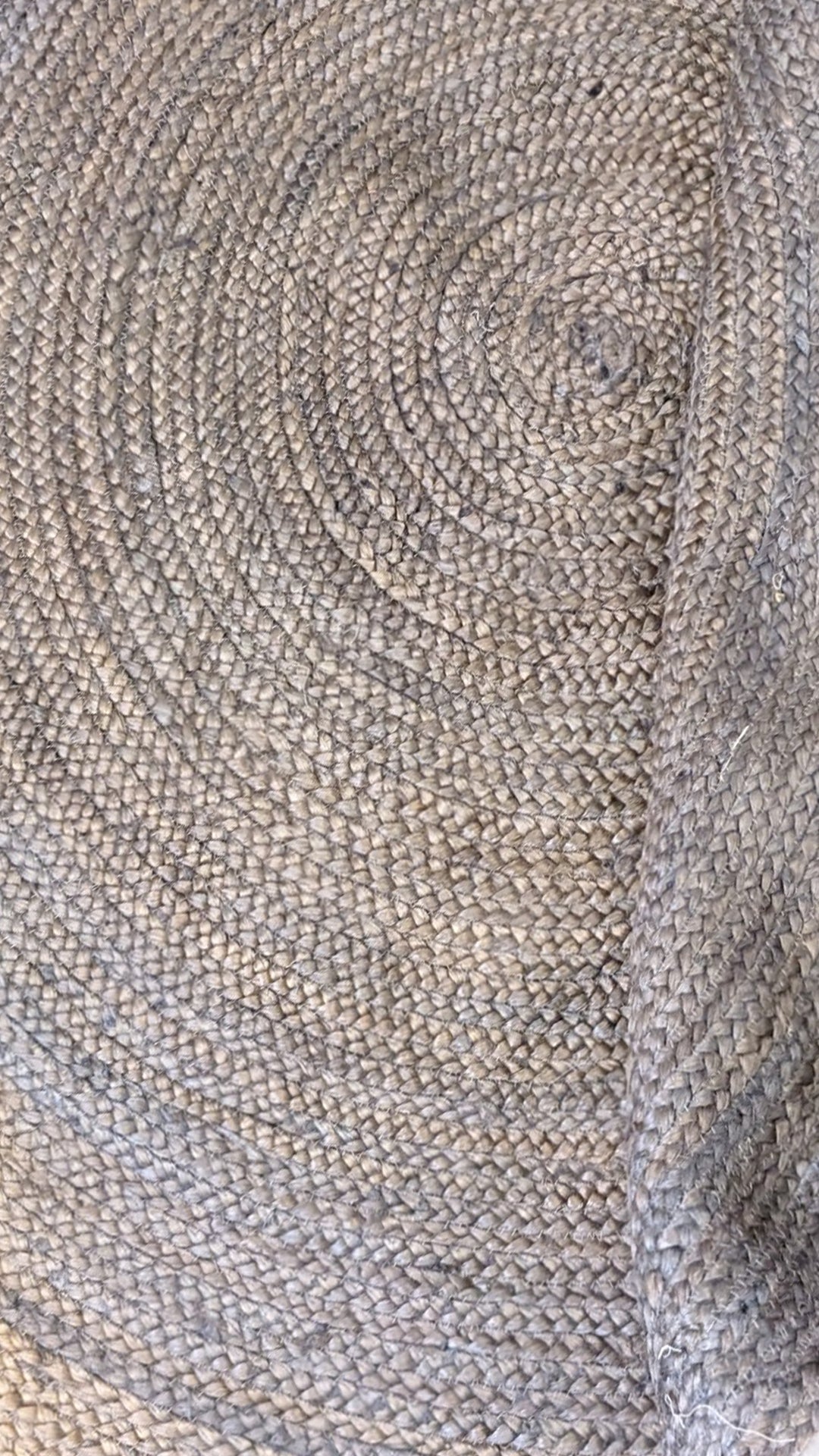 Orlia Natural Jute Rug - Size: 5.2 x 5.2