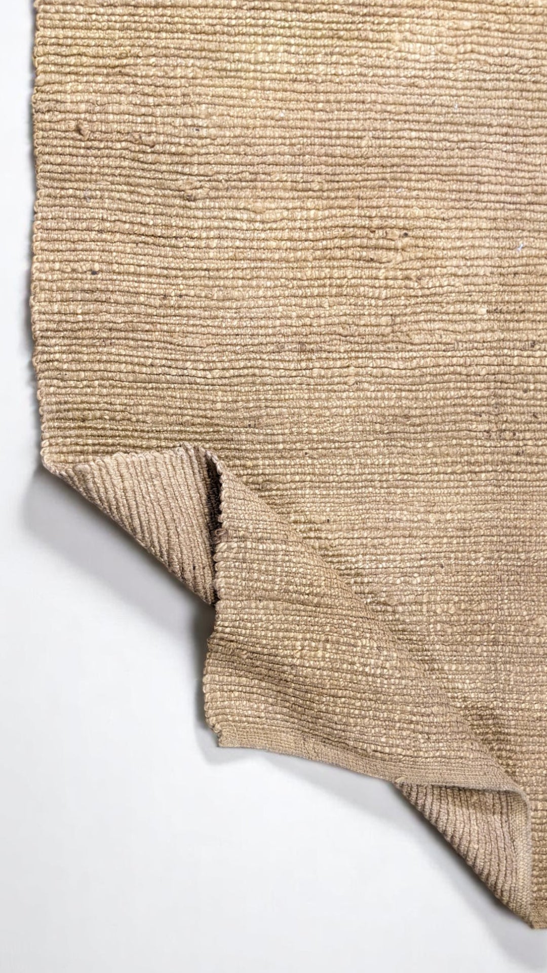 Braided Overdyed Jute Rug - Size: 7.9 x 5.4