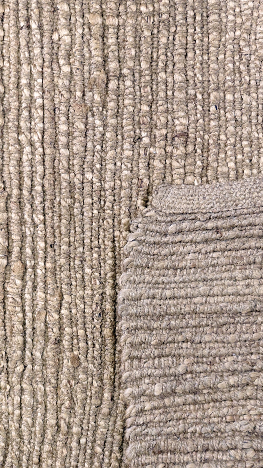 Braided Overdyed Jute Rug - Size: 7.9 x 5.4