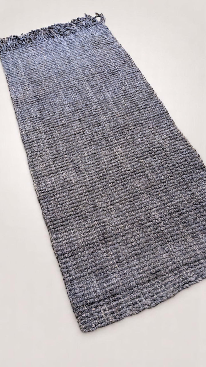 Evara Crochet Jute Rug - Size: 6.6 x 2.8