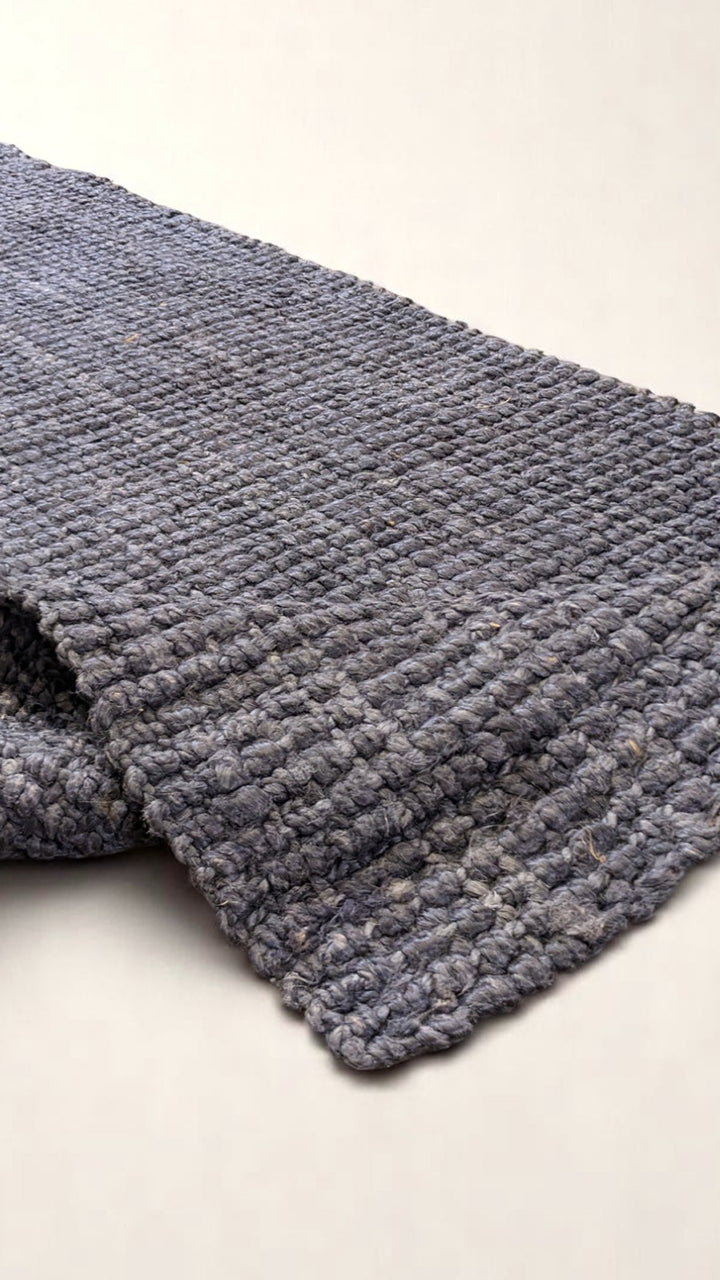 Evara Crochet Jute Rug - Size: 6.6 x 2.8