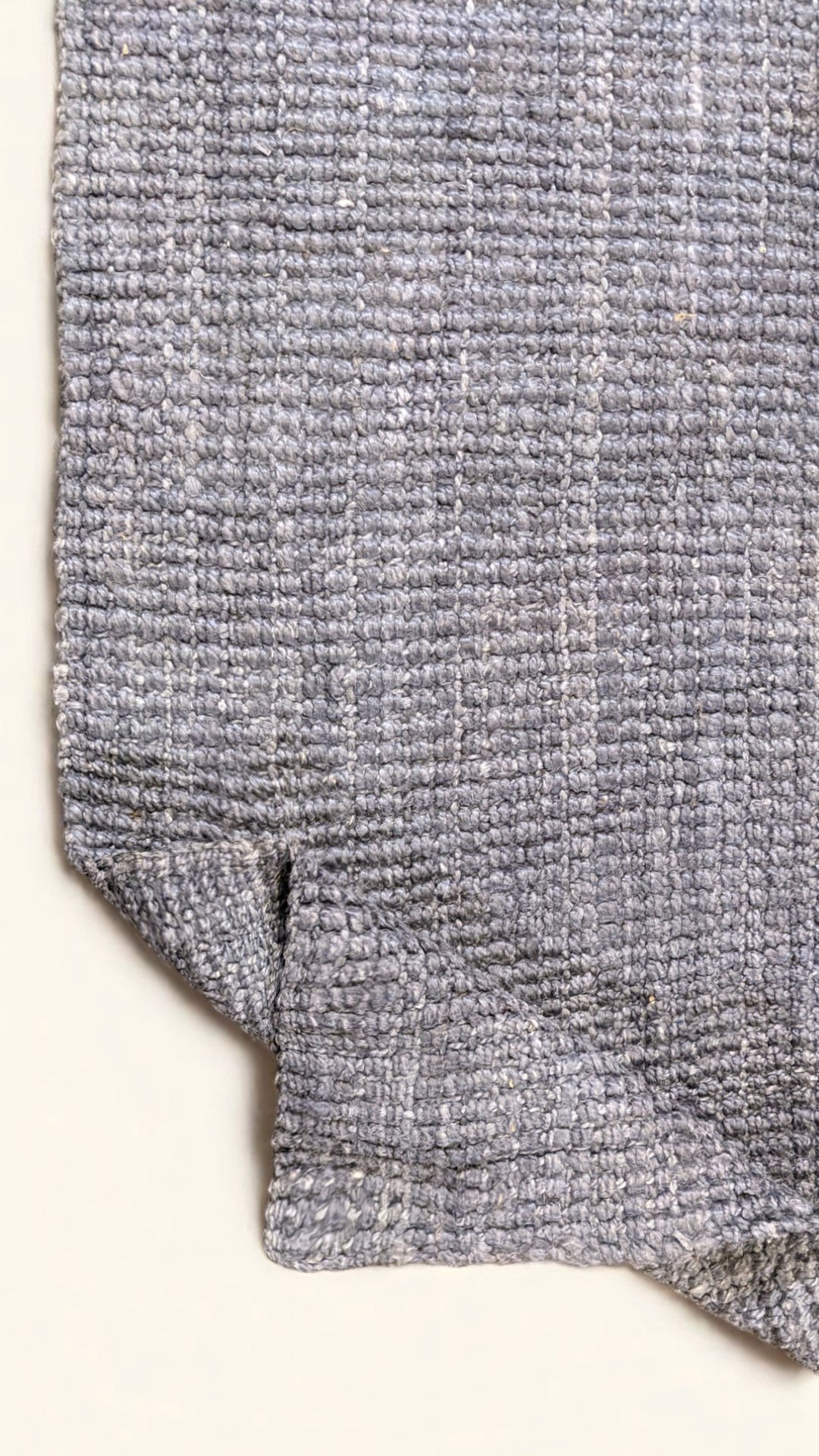 Evara Crochet Jute Rug - Size: 6.6 x 2.8