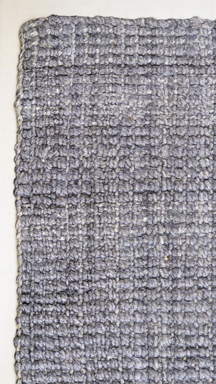 Evara Crochet Jute Rug - Size: 6.6 x 2.8