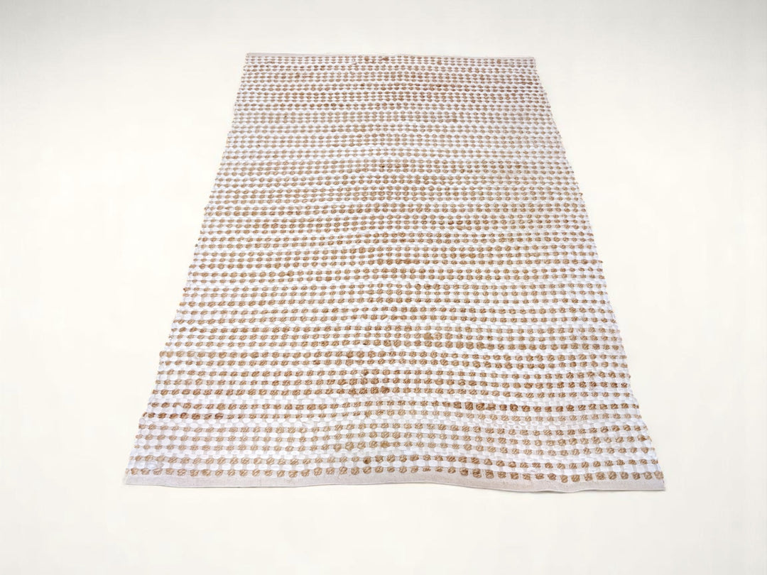Loop Weave Natural Jute Rug - Size: 6 x 4