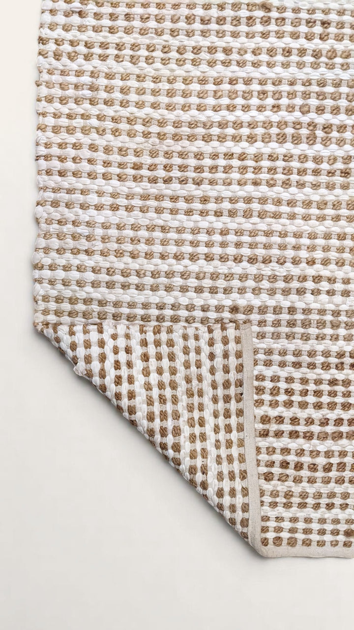 Loop Weave Natural Jute Rug - Size: 6 x 4