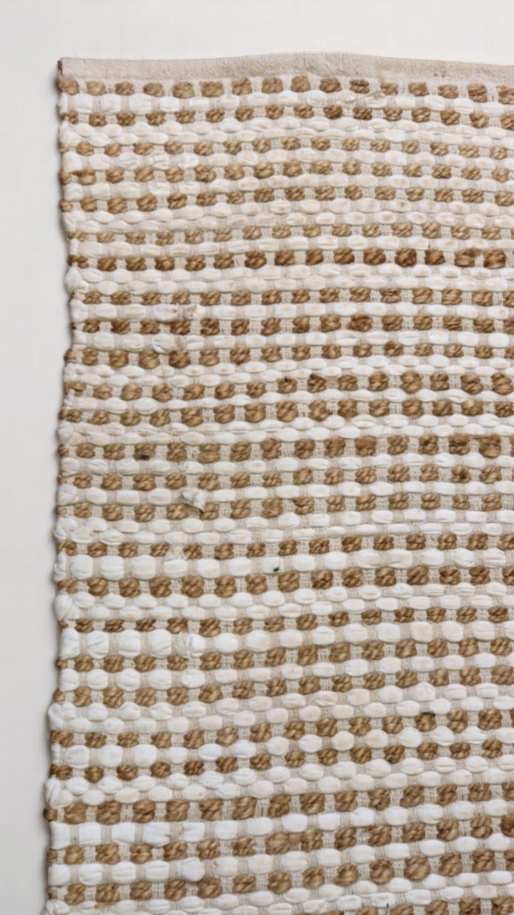 Loop Weave Natural Jute Rug - Size: 6 x 4