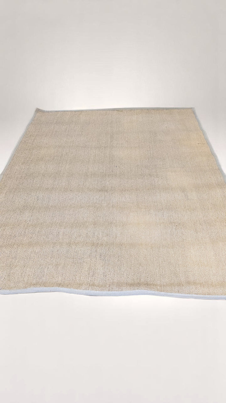 Renli Crochet Jute Rug - Size: 7.1 x 5.2