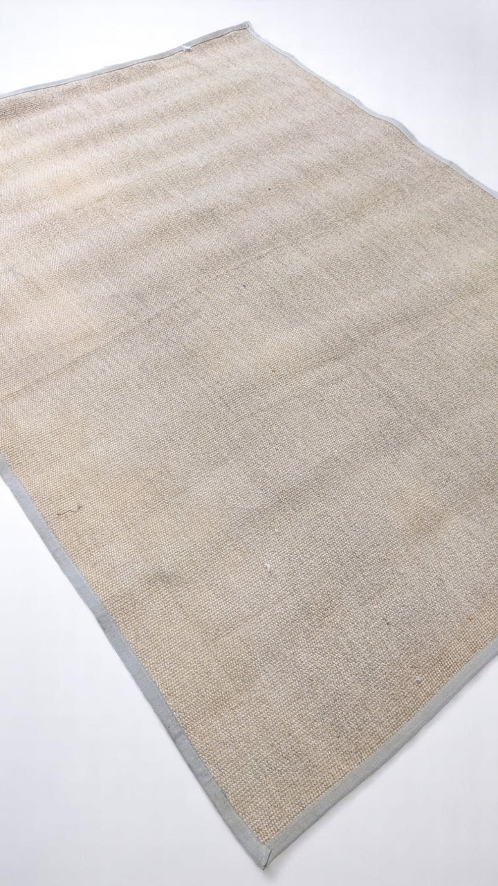 Renli Crochet Jute Rug - Size: 7.1 x 5.2