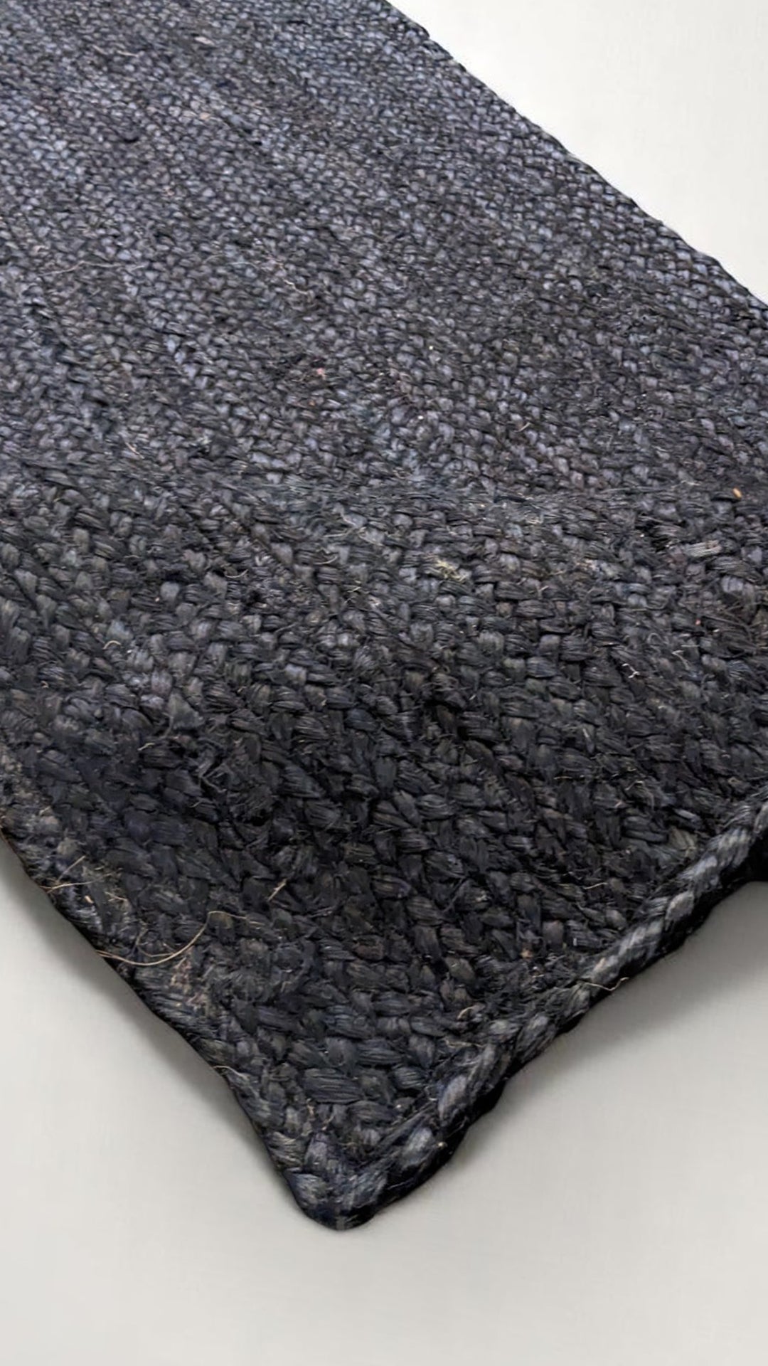 Chunky Overdyed Jute Runner - Size: 9.6 x 2.5