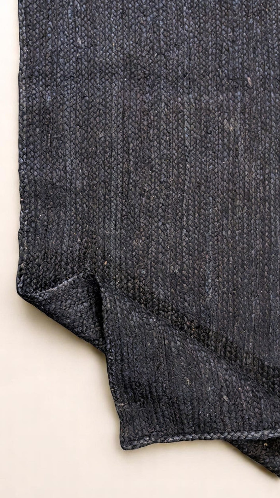 Chunky Overdyed Jute Runner - Size: 9.6 x 2.5