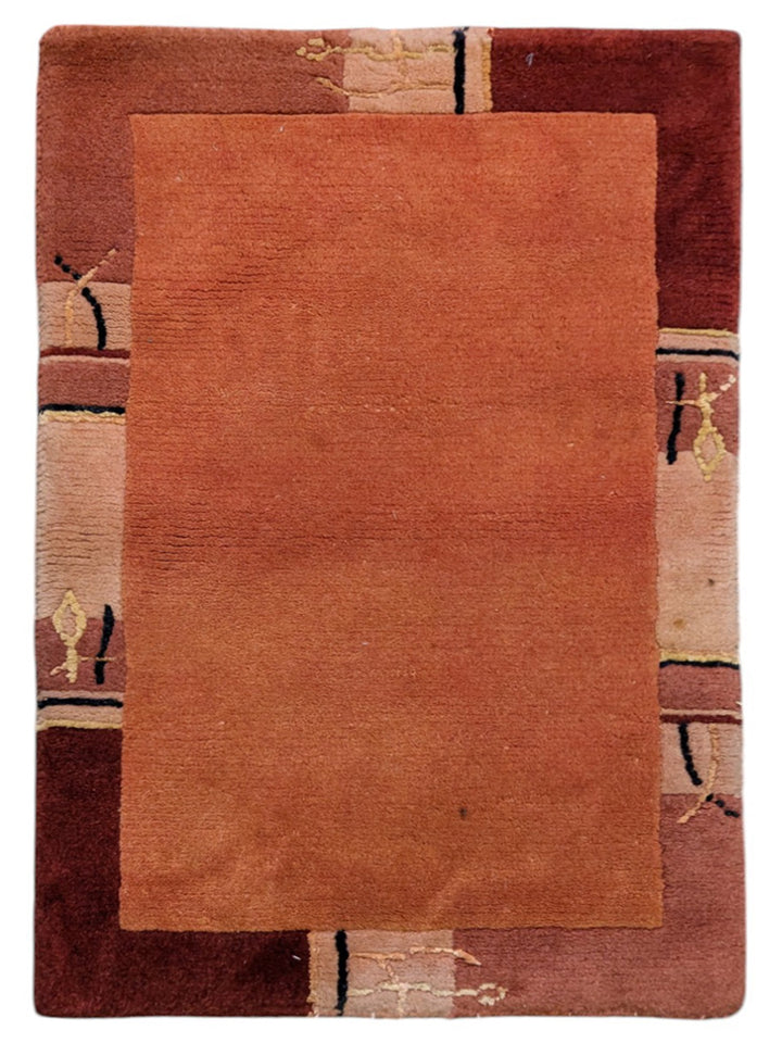 Gabbeh Modern Rug - Size: 3 x 2