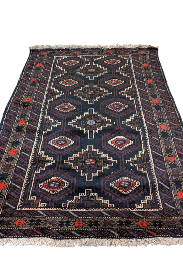Baluchi Tribal Rug - Size: 6.4 x 3.7