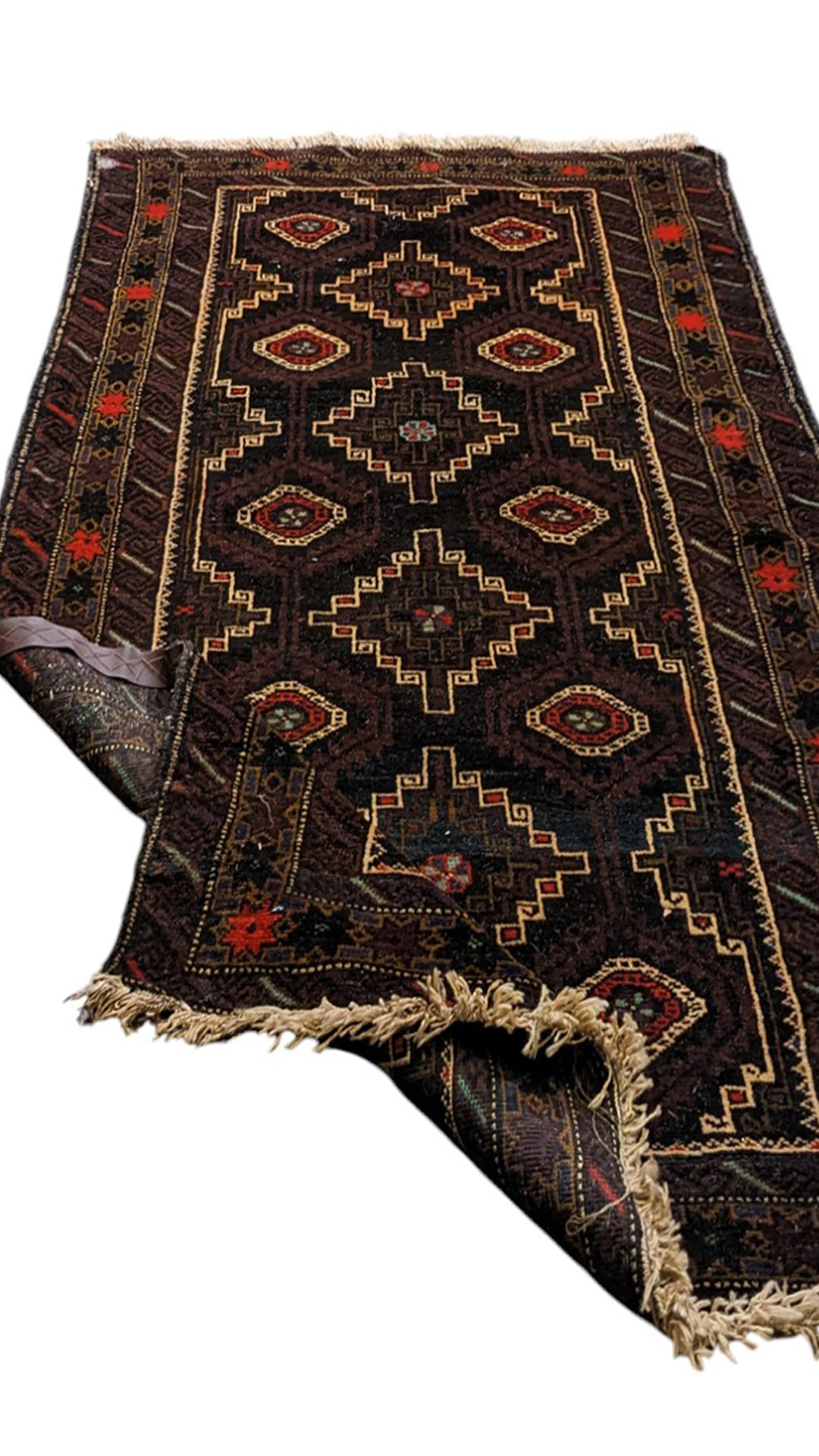 Baluchi Tribal Rug - Size: 6.4 x 3.7
