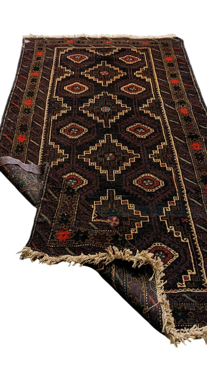 Baluchi Tribal Rug - Size: 6.4 x 3.7