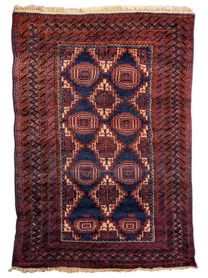 Baluchi Tribal Rug - Size: 6.3 x 3.11