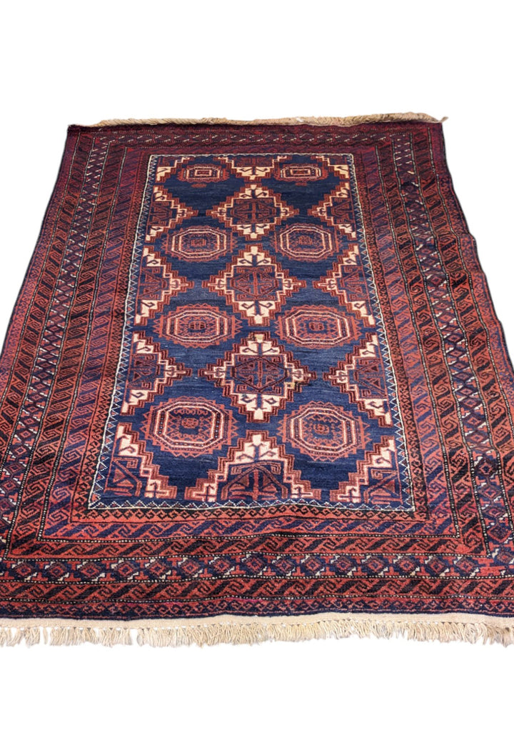 Baluchi Tribal Rug - Size: 6.3 x 3.11