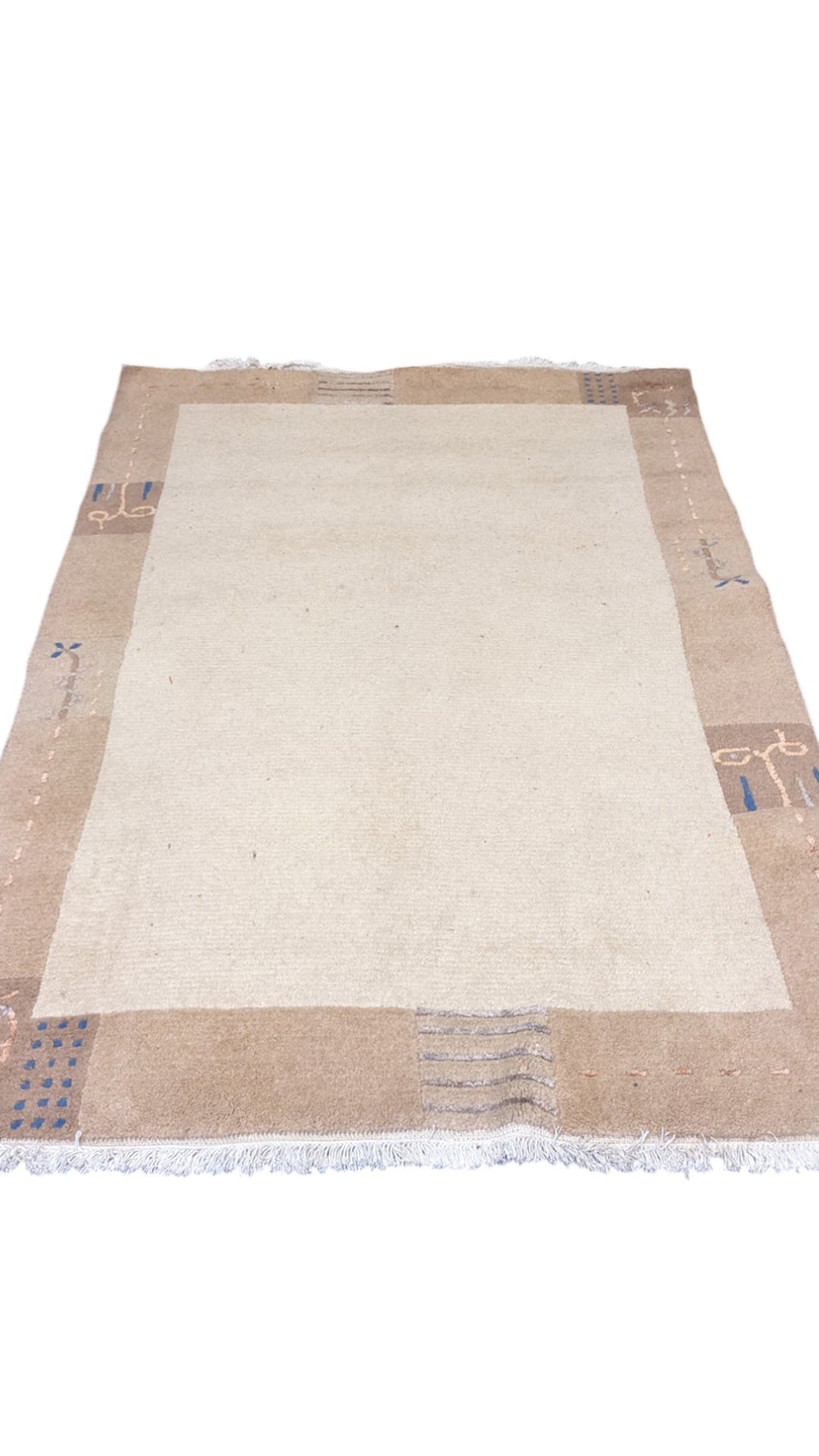 Gabbeh Modern Rug - Size: 5.8 x 4