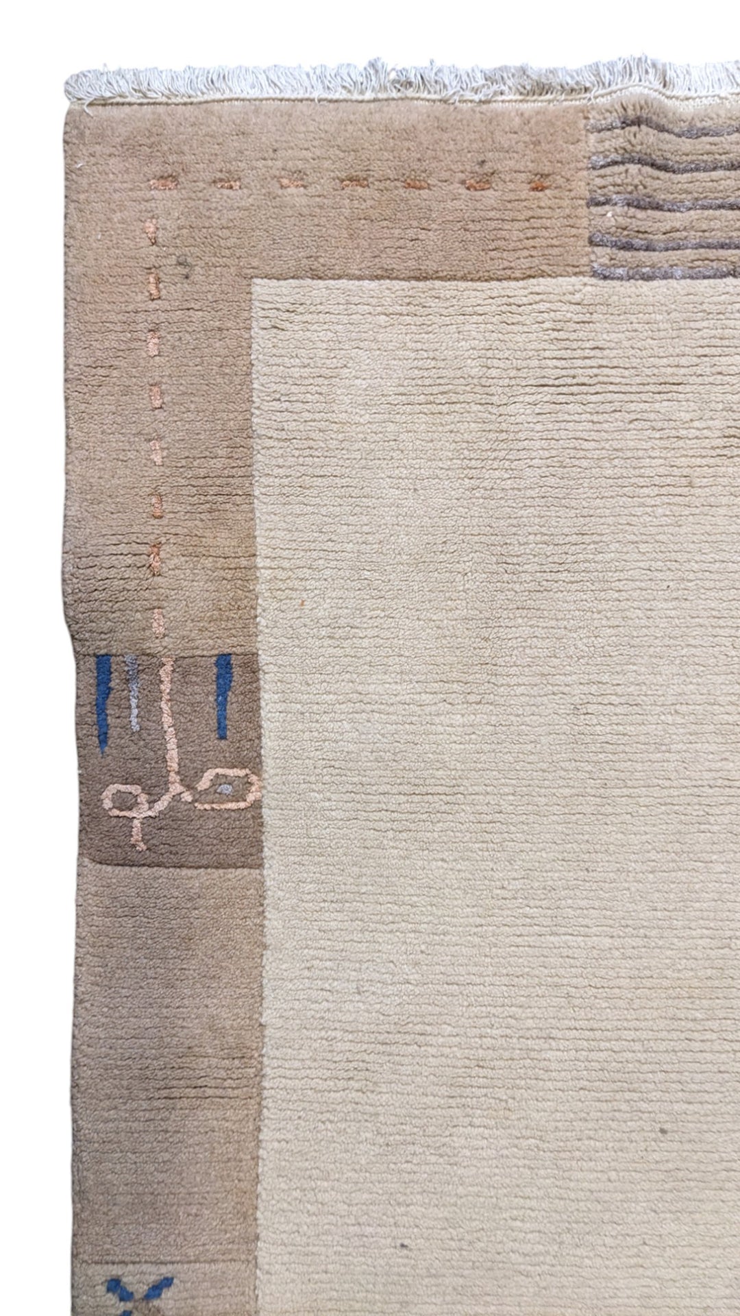 Gabbeh Modern Rug - Size: 5.8 x 4