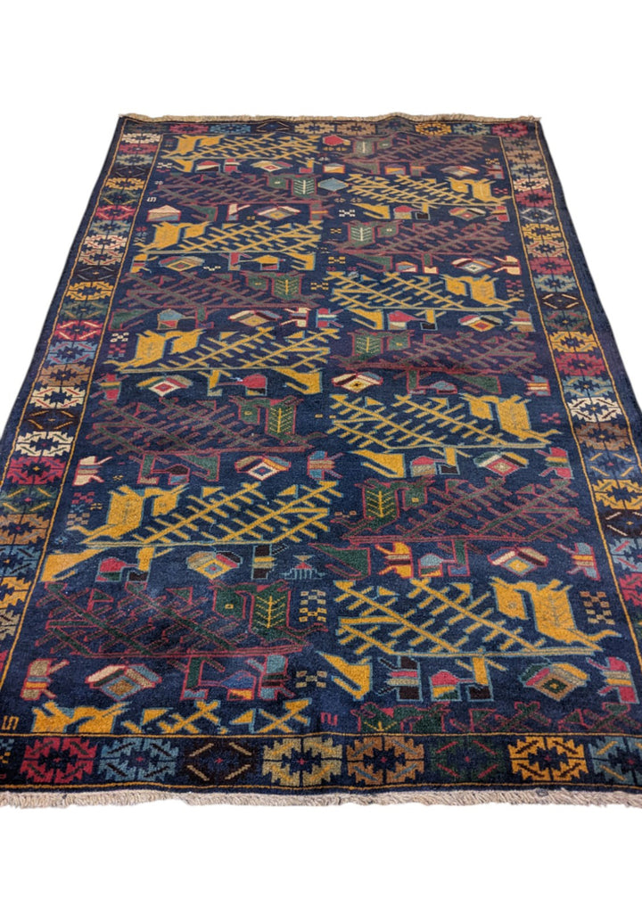 Baluchi Tribal Rug - Size: 6.2 x 3.8