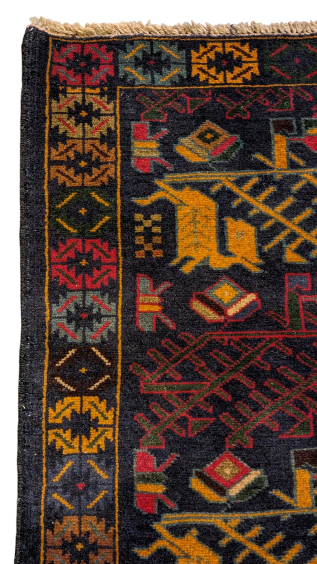 Baluchi Tribal Rug - Size: 6.2 x 3.8