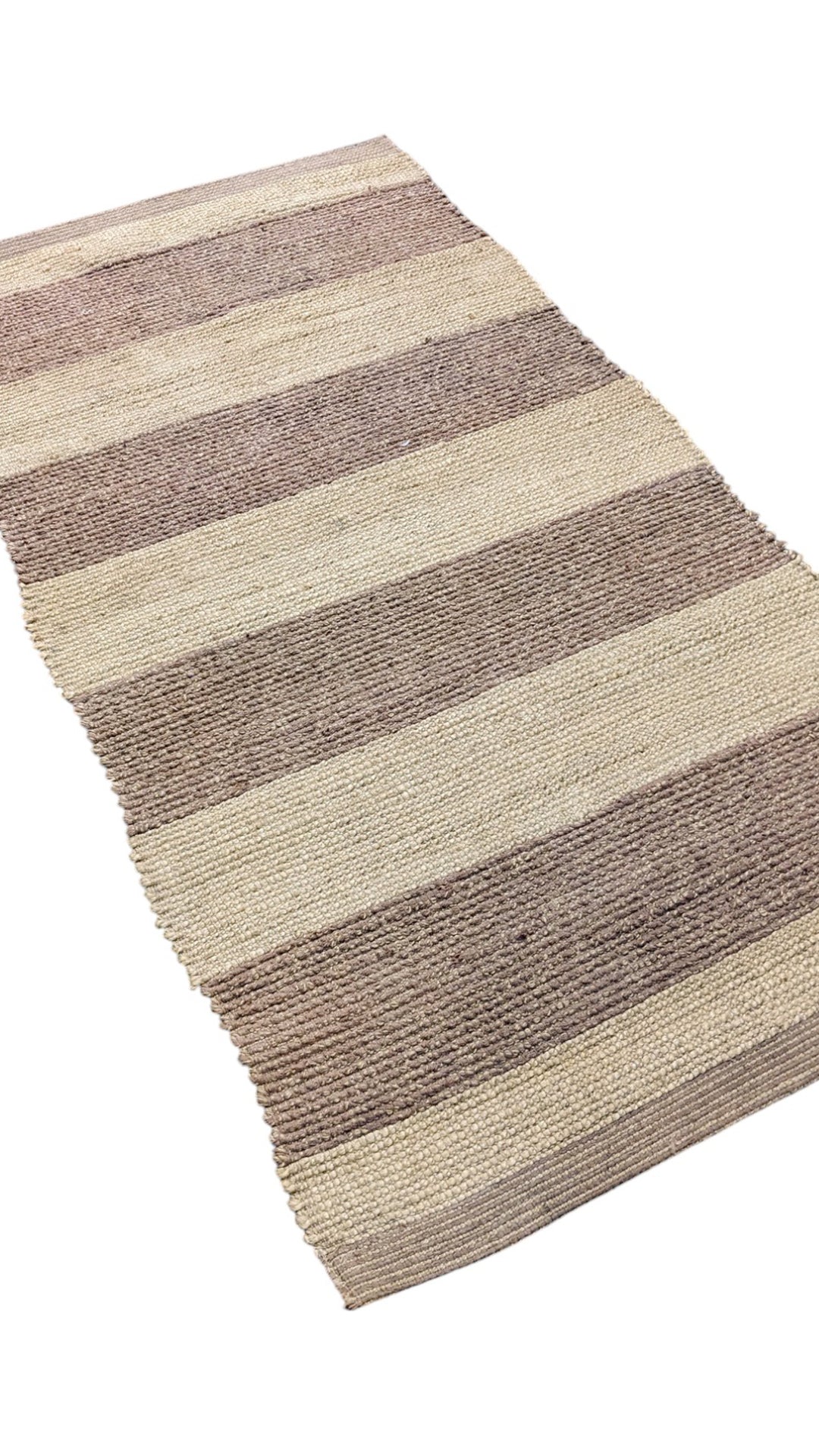 Braided Natural Jute Runner - Size: 5 x 2.7
