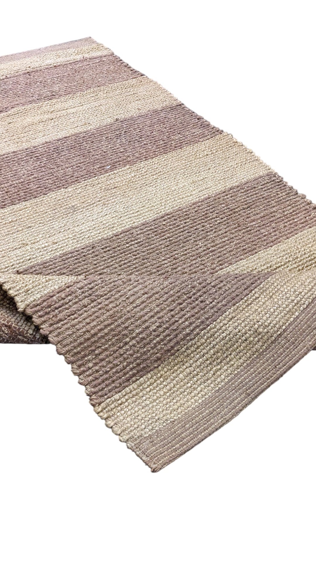 Braided Natural Jute Runner - Size: 5 x 2.7