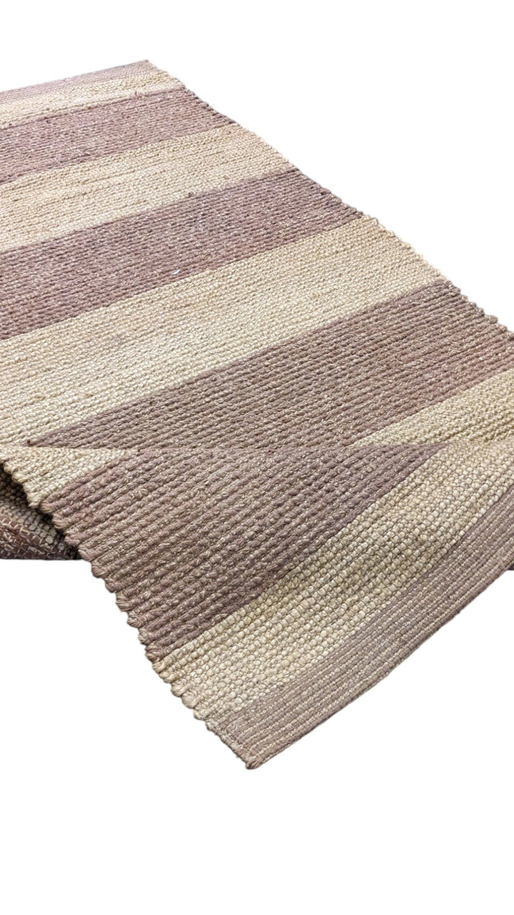 Braided Natural Jute Runner - Size: 5 x 2.7