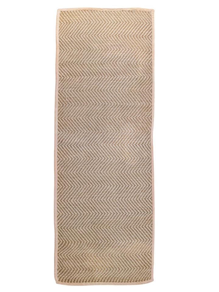 Loop Natural Jute Runner - Size: 8 x 2.7
