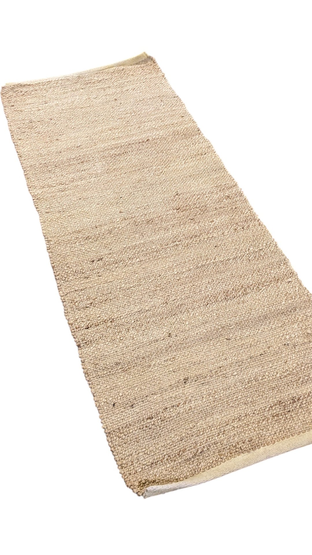Braided Natural Jute Runner - Size: 6 x 2.4