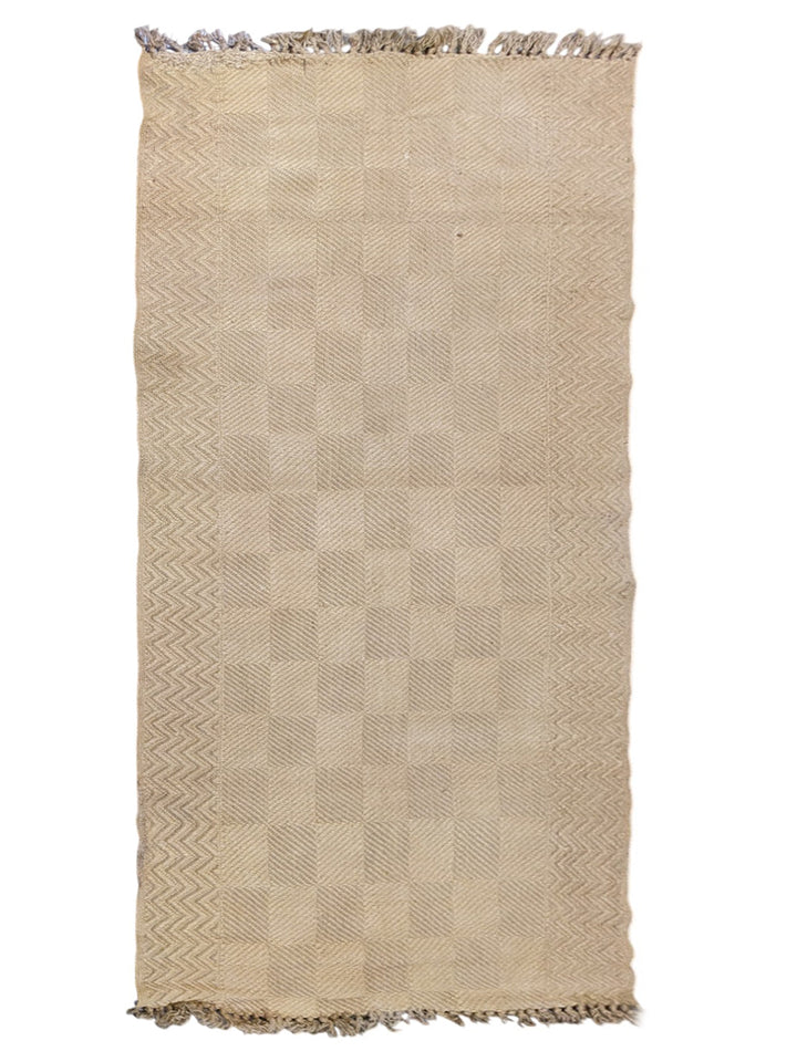 Flatweave Natural Jute Rug - Size: 8 x 3.9