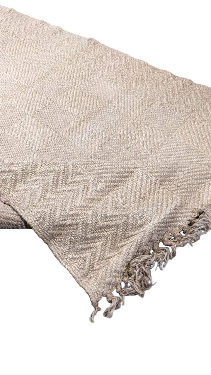 Flatweave Natural Jute Rug - Size: 8 x 3.9