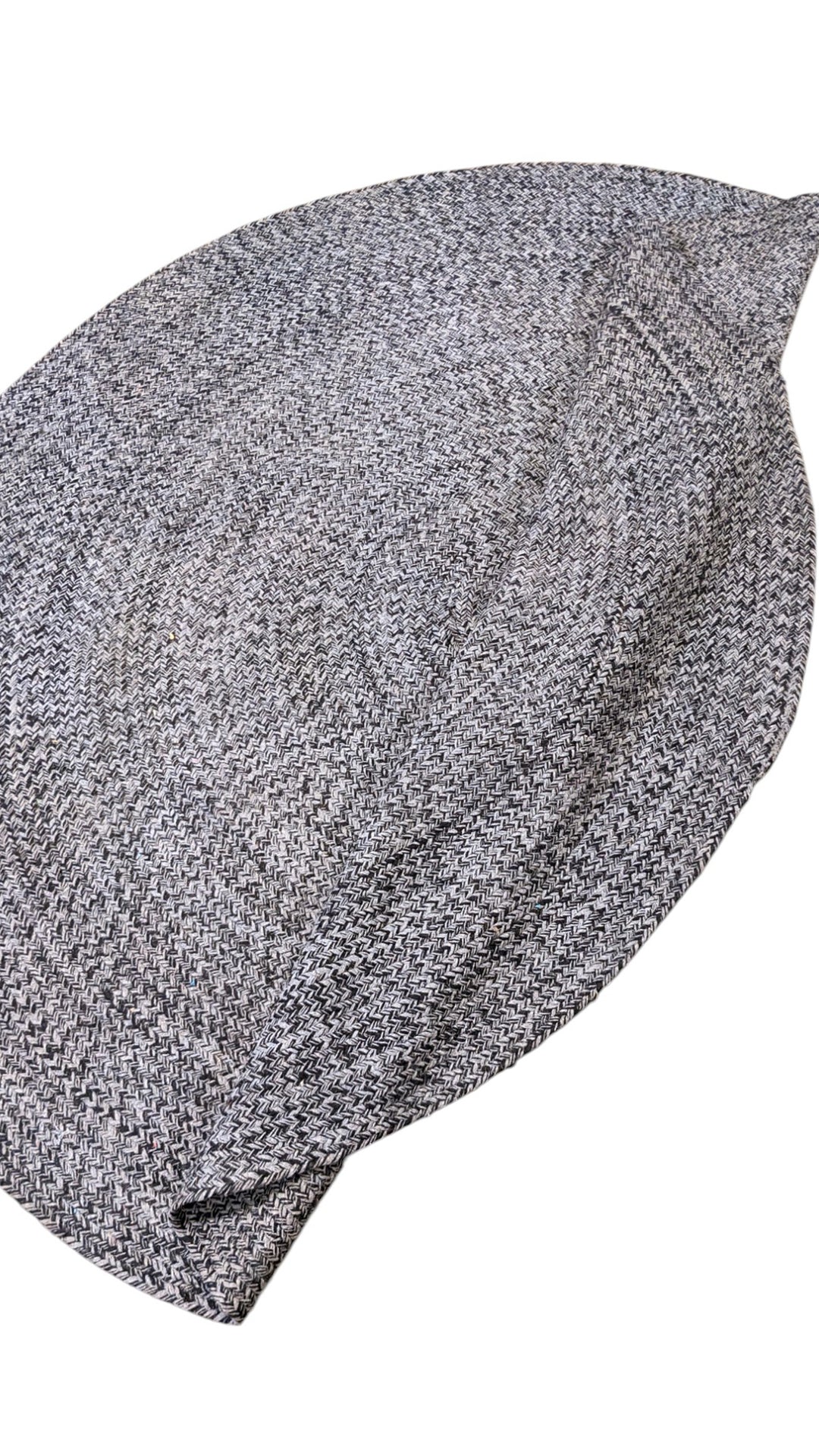 Braided Overdyed Jute Rug - Size: 5.9 x 5.9