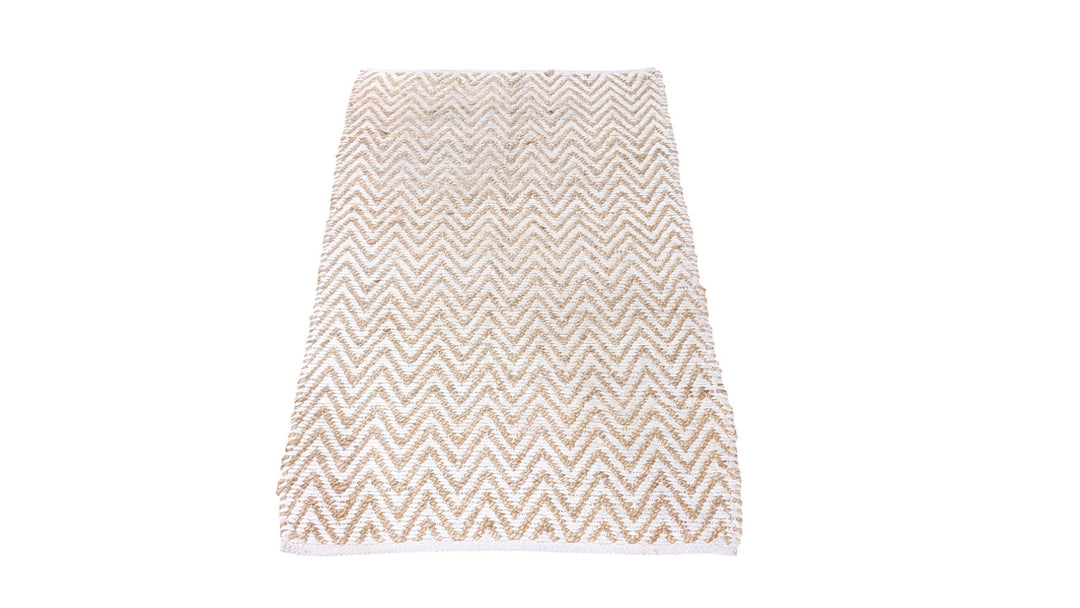 Braided Natural Jute Rug - Size: 3.11 x 2.1