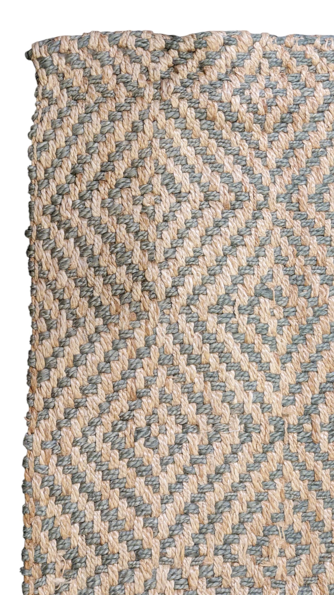 Sereno Crochet Jute Rug - Size: 7.5 x 2.9