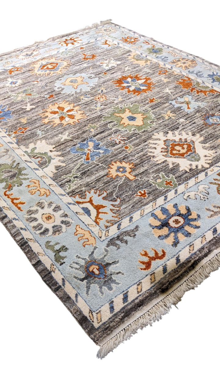 Malora Hand Knotted Rug - Size: 10 x 8.1