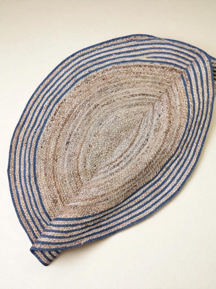 Braided Natural Round Jute Rug  - Size: 3.10 x 3.10