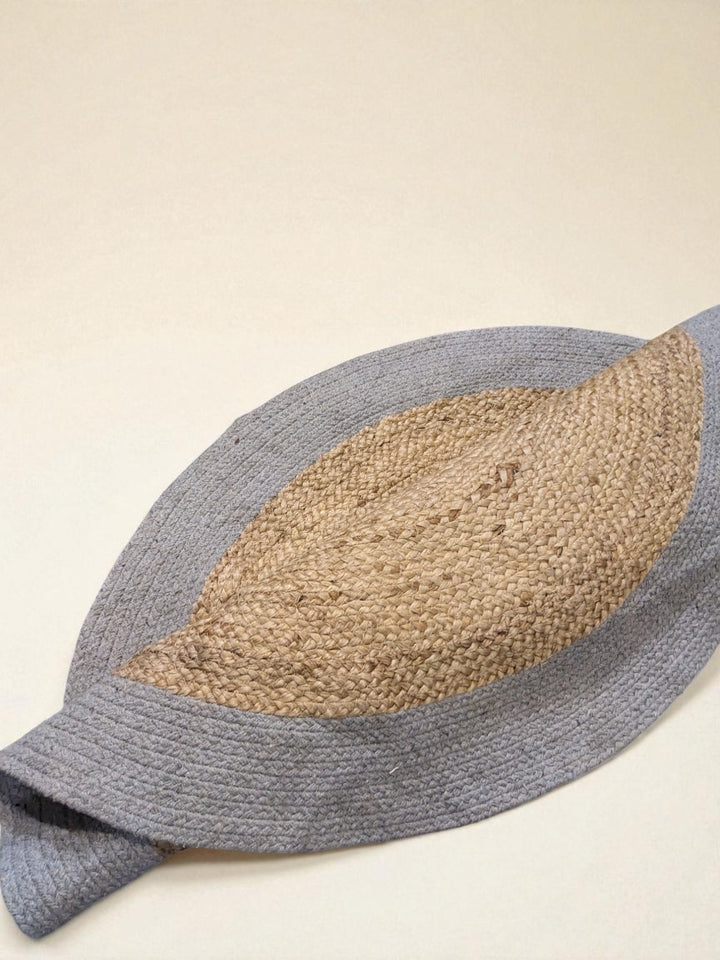 Braided Natural Round Jute Rug  - Size: 2.10 x 2.10