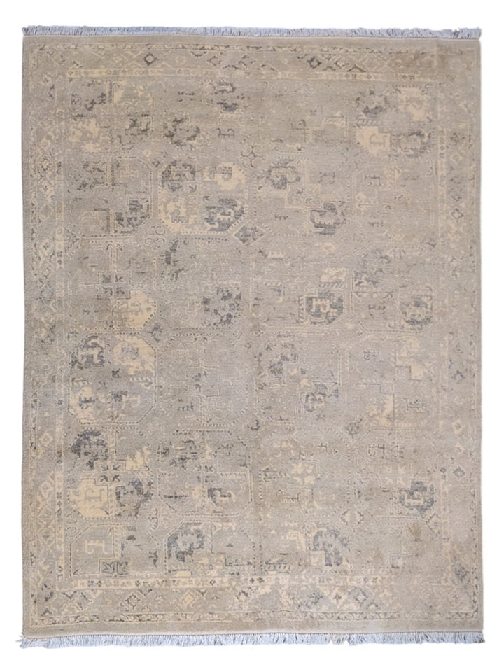 Aura Hand Knotted Rug - Size: 10.1 x 8