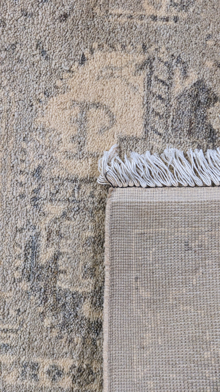 Aura Hand Knotted Rug - Size: 10.1 x 8